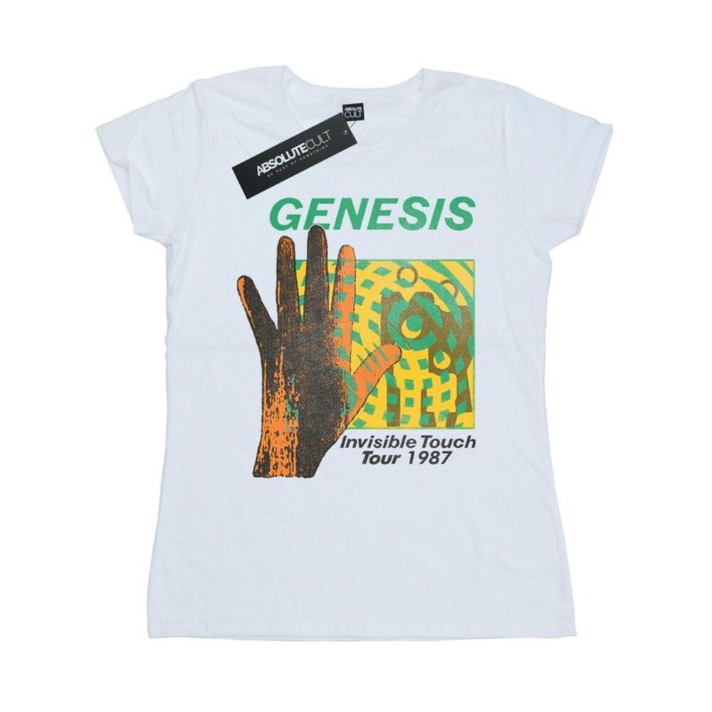 Genesis Womens/Ladies Invisible Touch Tour Cotton T-Shirt / White